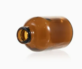 Frasco de vidrio de 50 ml para uso medicinal en pequeñas inyecciones