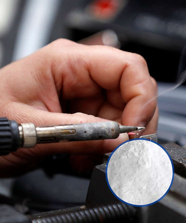 Soldadura de metal y flujos